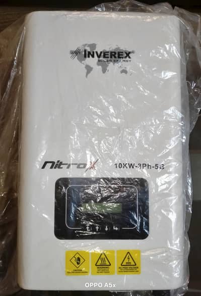 Inverex NitroX On-Grid solar inverter 10kW-3Ph-5G