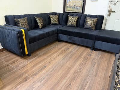 L shape sofa home furniture ghar ka saman for sale