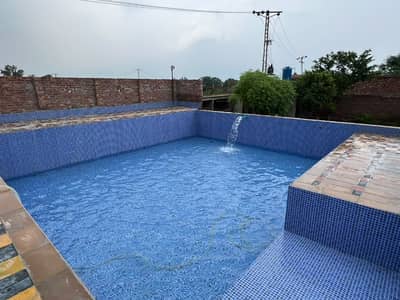 Farm House With Swimming Pool For Rent Per Day