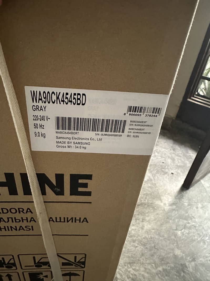 Samsung fully automatic washing machine 3