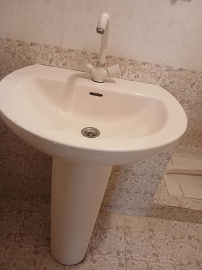 wash baisan and flash tank
