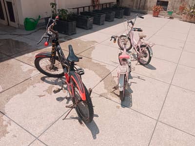 Three Kids Bicycle