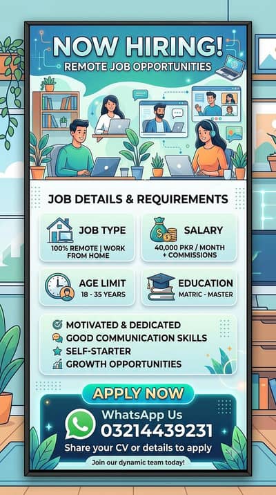 Remote job +923214439231Watsapp