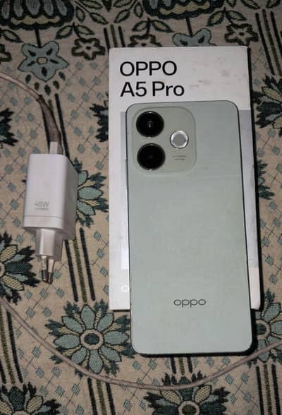 OPPO A5 Pro 8GB Ram 128GB Memory With Box 45wat Charger Condition 109