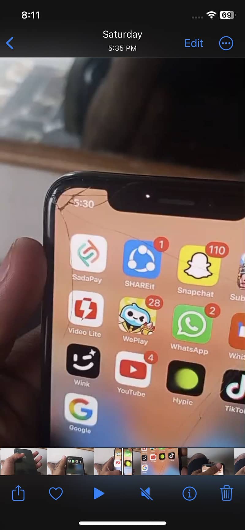 Apple iPhone X 11