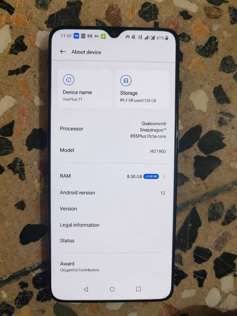 One Plus 7T 0