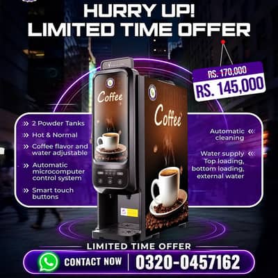 Tea coffee vending machine / Available factory outlet / Juice Machine