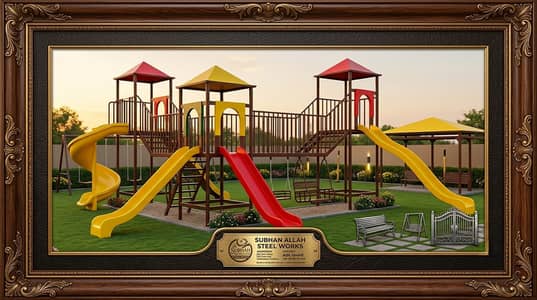 Playground Slides | Swings | Garden Furniture | Fiber slides in Fsd