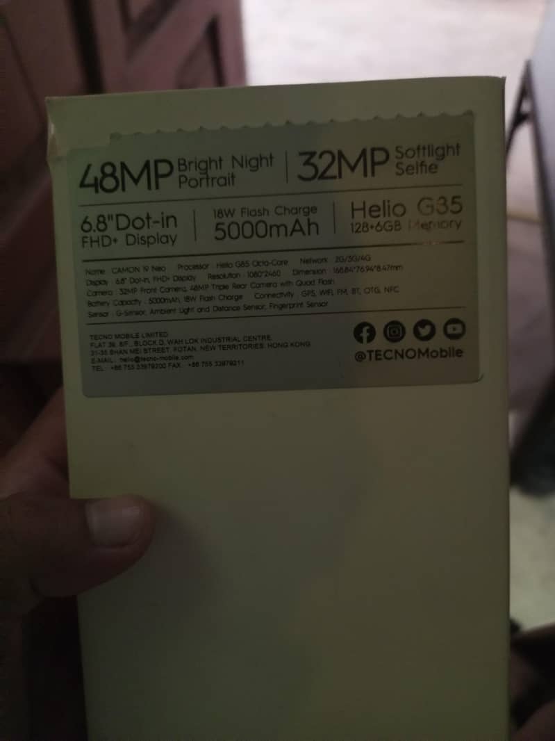 Tecno Camon 19 0