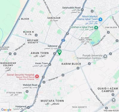 Prime Location 11 Marla Commercial Plot For sale In Allama Iqbal Town - Nishtar Block
