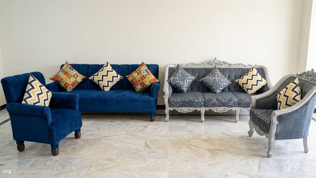 Sofa Set And Centre Table 0