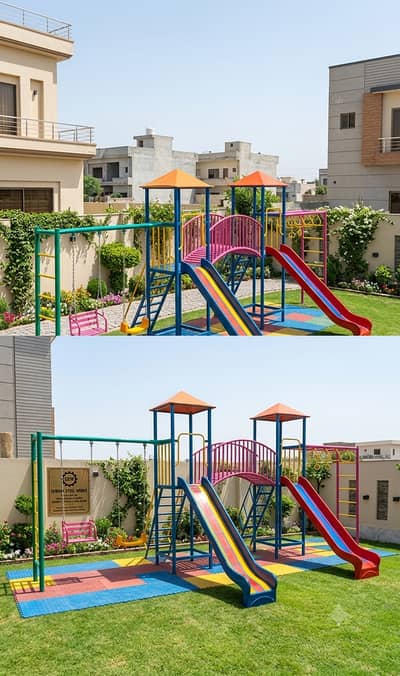 Playground Slides | Swings | Garden Furniture | Fiber slides in Fsd