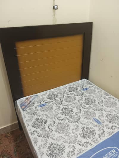 single bed with metres