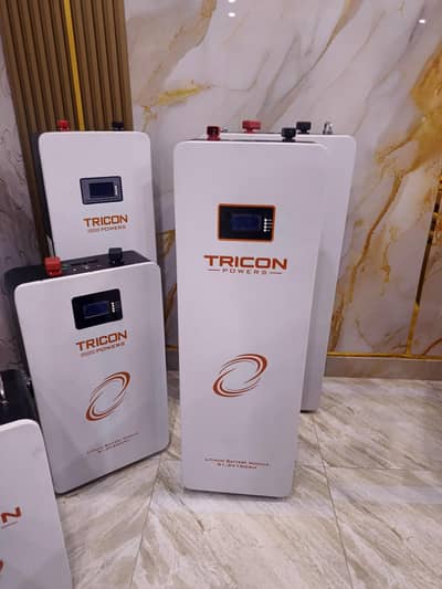 Tricon 12v 24v 48v lithium battery available