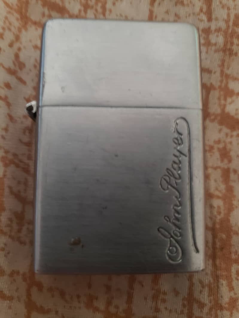 : Vintage John Player Special Metal Windproof Lighter 2