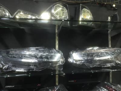 New Look Sport's Headlights Backlights Grill All Car Accesories