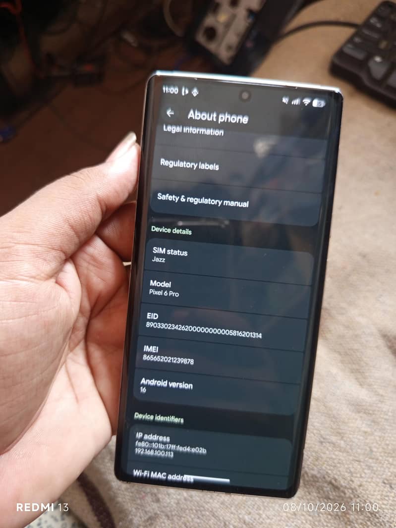Google Pixel 6 Pro 6
