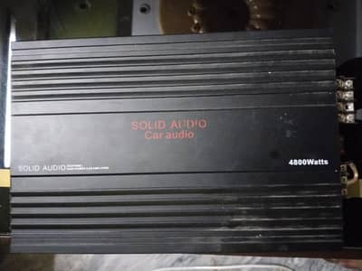 Solid Audio Amplifier And Buffer