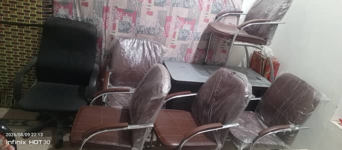 office chari and table