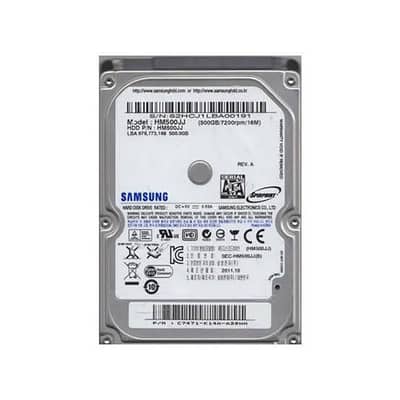 Laptop 500 GB HDD SAMSUNG | 100 percent health and performance