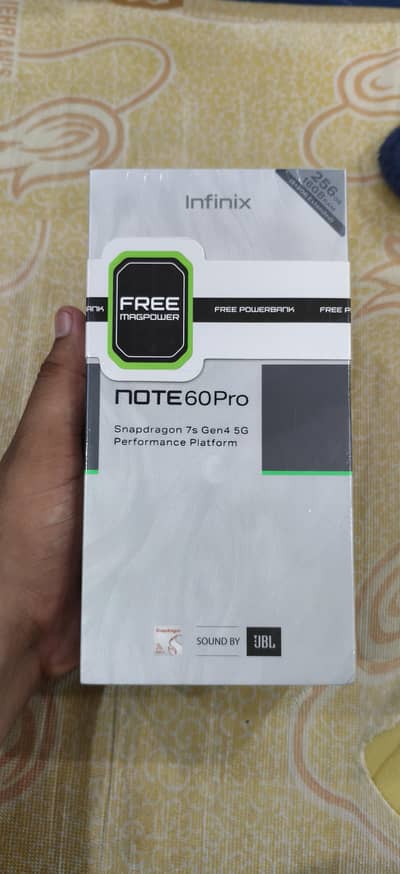 Infinix Note 60 pro Box packed Urgent sell