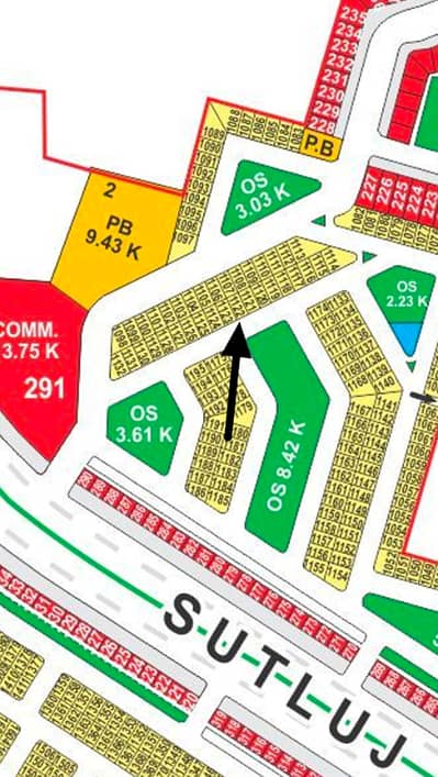 5 Marla Plot For Sale in AA Block LDA CITY