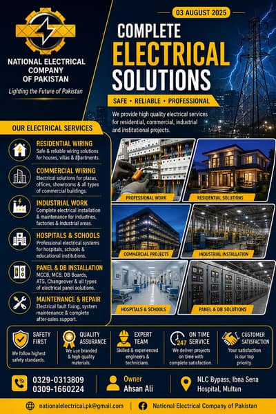 Electrical service Multan