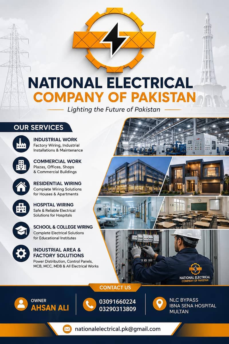 Electrical service Multan 1