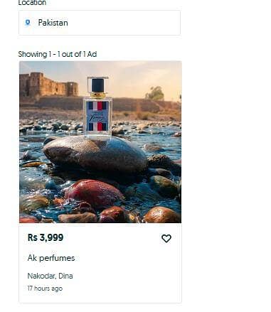 Perfume AK SCENT /03365292922