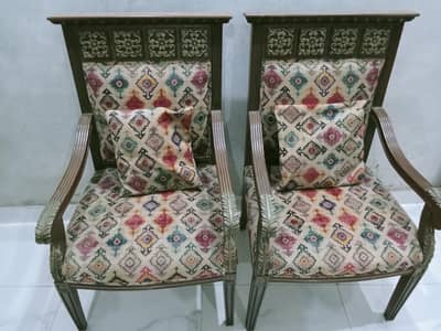 chairs made with solid wood