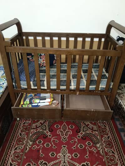 kids wooden bed