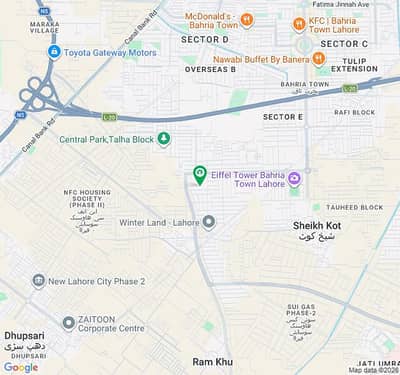 10 Marla Plot Sikandar Block Hot Location In Bahria Town Lahore