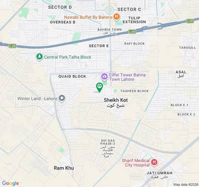 10 Marla Plot Johar Block Open Form Bahria Town Lahore