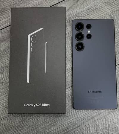 Samsung S25 Ultra Tit-Black 12/256GB- Offical PTA Dual Physical 9.5/10