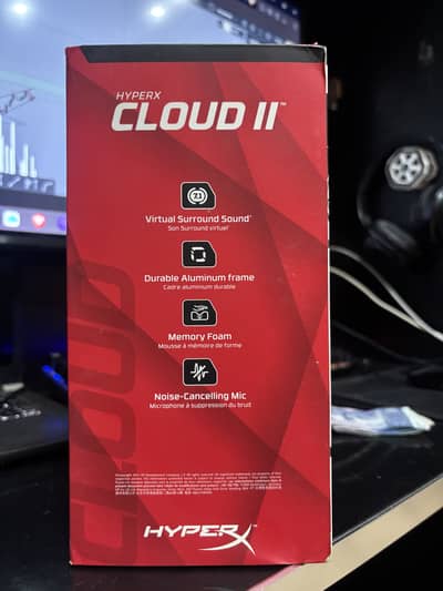 HyperX cloud 2 headphones
