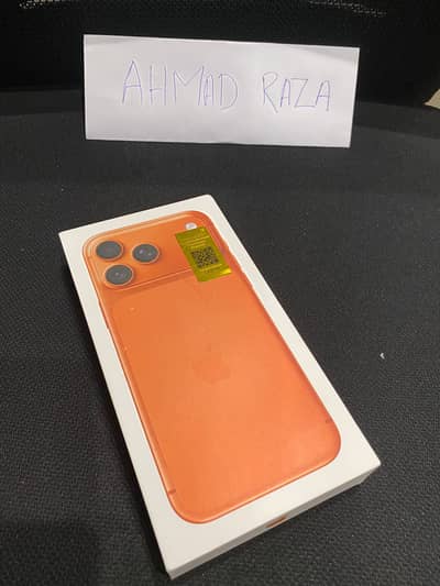 iPhone 17 Pro Max 1TB Cosmic Orange — PTA Approved | Unactivated