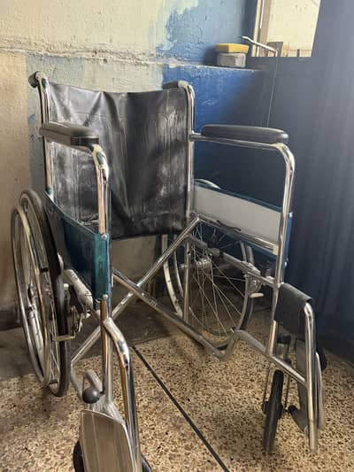 Used Wheel chair with stool