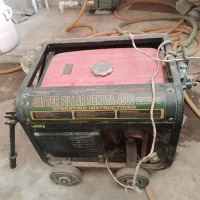 Catter Pillar Nekata 4500 Generator 3. KW - Petrol+Gas-Used Karachi