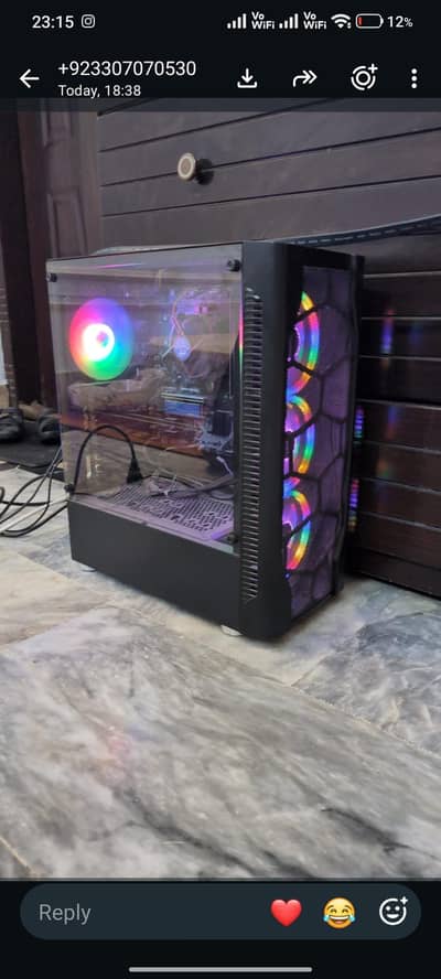 i5 12th gen RTX 2080 super gaming pc