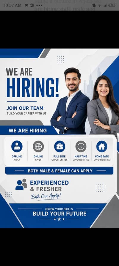 Apply now for Work