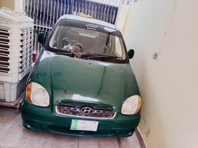 santro model 2000 Multan condition good  No accidental