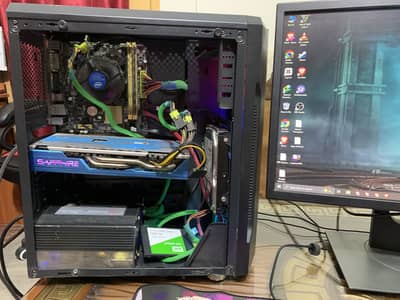 8gb Graphics Card Gaming PC with free computer table