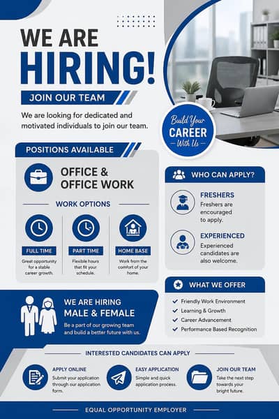 Apply now for work
