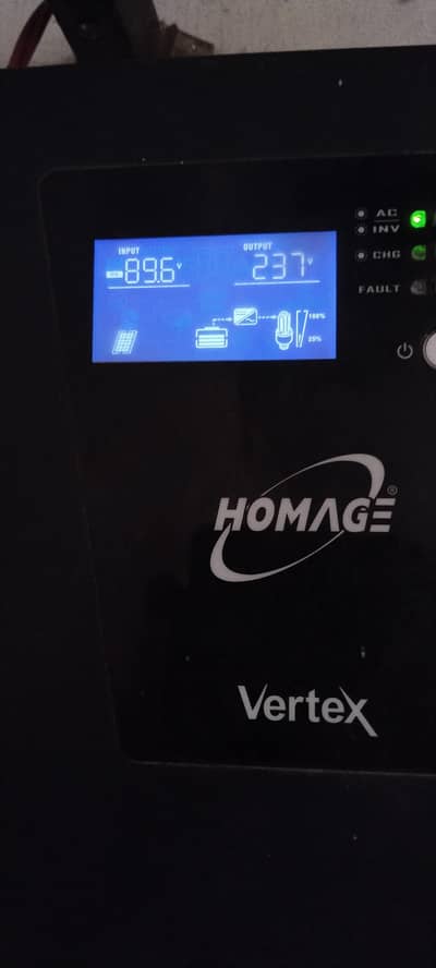 Homage Vertex solar inverter