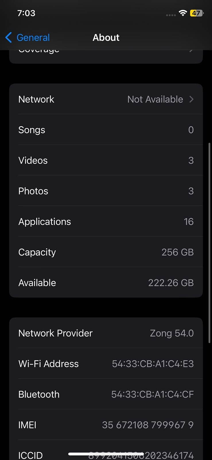 iPhone X 9