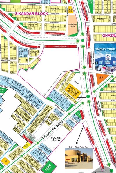 INVESTOR PRICE 10 MARLA PLOT GHAZI BLOCK BAHRIA TOWN NEAR CINEMA AND WINTERLAND