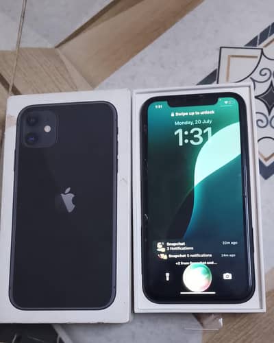 Apple iPhone 11  64 gb condition 10 by 10