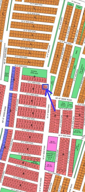 Residential Plot Sized 120 Square Yards In North Town Residency