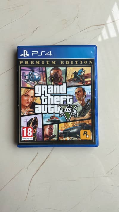Gta 5 premium edition ps4 disk