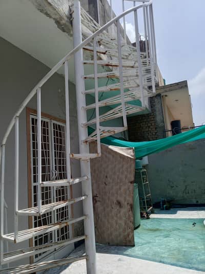 Iron round stairs